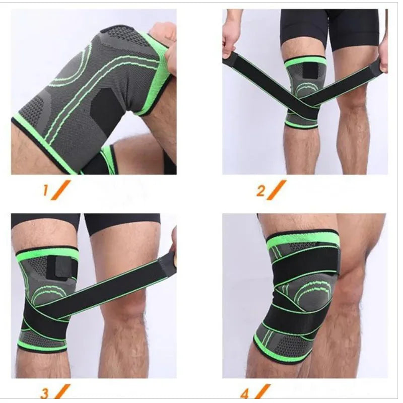 Pressurized Elastic Knee Pads – Joint Support for Field Readiness