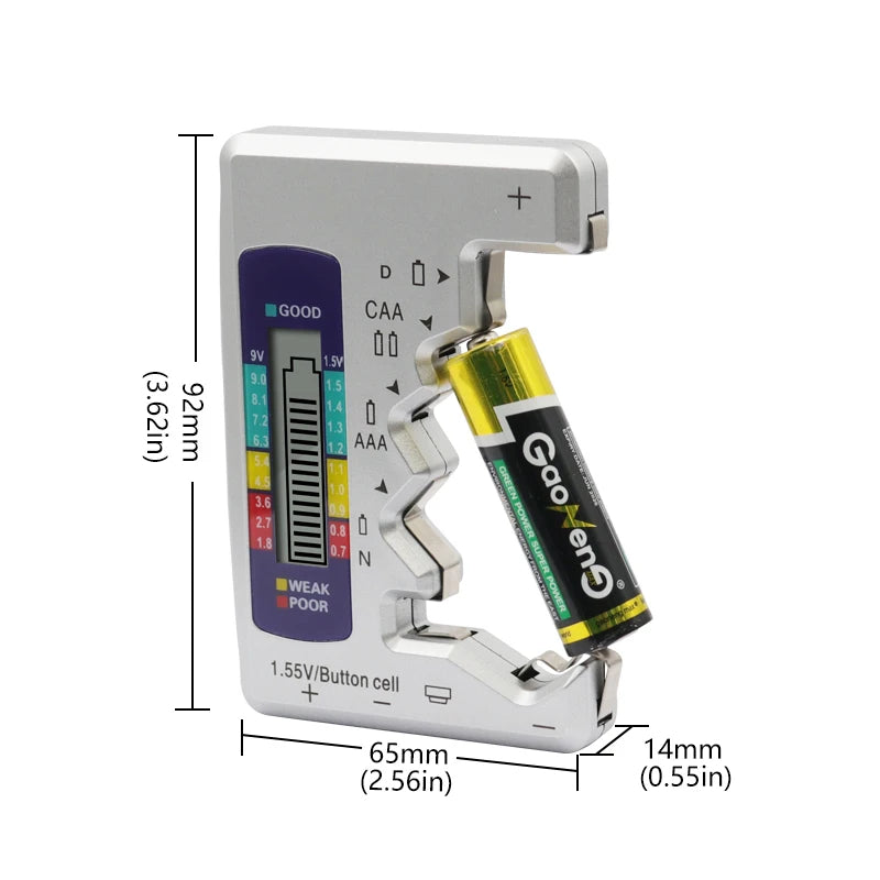 BT168 Universal Battery Tester – Power Readiness in Your Pocket