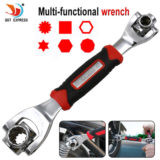 8-in-1 Multi-Functional Wrench – One Tool, Many Solutions